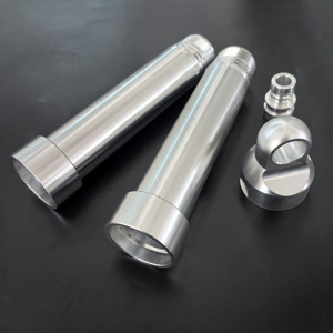 Servicio de Mecanizado CNC de Alta Precisión, Tubos de Horquilla Delantera de Motocicleta de Aluminio Mecanizados por CNC Personalizados - Product Image 1