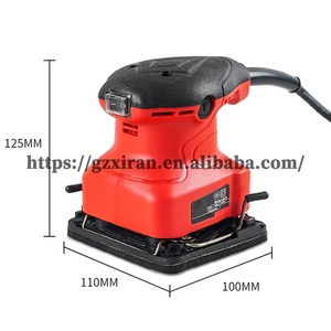 木工砂光机变速随机轨道砂光机有线家具电动棕榈砂光机带防尘罩砂纸 - Product Image 6