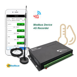 ตัวควบคุม 4G RS485 Modbus เครื่องส่งสัญญาณ 4-20mA แบบหลายจุด ตัวบันทึกข้อมูล Modbus 4G Ethernet ตัวบันทึกข้อมูลทางไกล 4G gsm rtu - Product Image 2