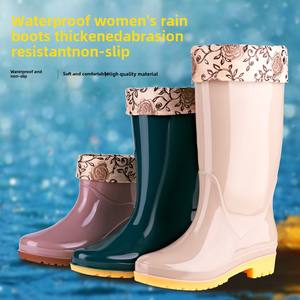 <span class=keywords><strong>Bottes</strong></span> <span class=keywords><strong>de</strong></span> <span class=keywords><strong>pluie</strong></span> hautes antidérapantes pour femmes, vente en gros, protection du travail hivernal, chaussures <span class=keywords><strong>de</strong></span> travail <span class=keywords><strong>chaudes</strong></span> pour la cuisine, résistantes à l'eau - Product Image 2