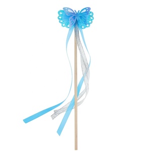 Varita de Hada con Lentejuelas para Niños Pequeños, Juguete Hecho a Mano, Varitas Mágicas de Tela para Decoración de Fiestas de Diwali y Graduación - Product Image 5
