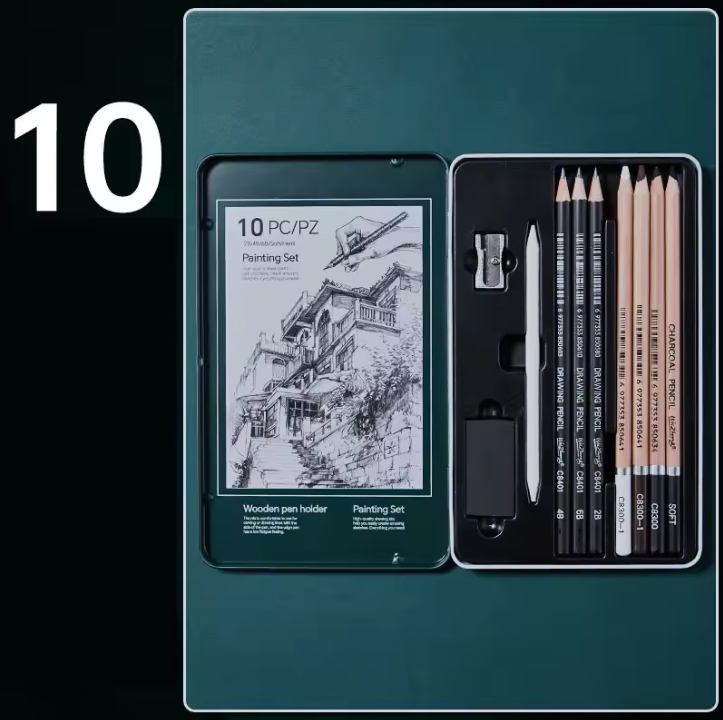 Juego de lápices Sm-081, estilo 10 piezas.