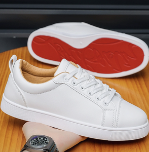 Nuove Scarpe Casual con Suola Rossa 2026, Sneakers Semplici per Giovani, Scarpe in Pelle di Tendenza, Scarpe Bianche da Pendolare - Product Image 4