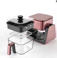 Friteuse à Air Chaude Mini Rack Sans Huile Intelligente Numérique – Meilleures Friteuses Évaluées par Consumer Reports (1.5L, 2.6L, 3.2L, 5.2L, 5.5L, 7L)