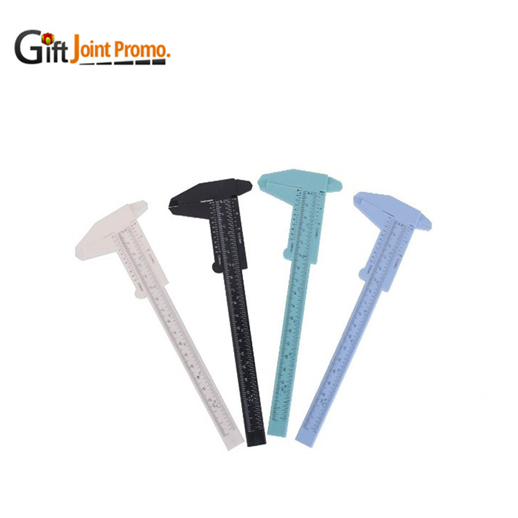 Пластиковый штангенциркуль с нониусом Размером 150 мм с индивидуальным логотипом