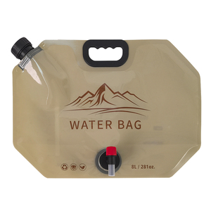 Borsa da bagno pieghevole per acqua portatile da viaggio borsa 5L 10 L borsa per la sacca d'acqua con beccuccio per campeggio e escursioni all'aperto - Product Image 1