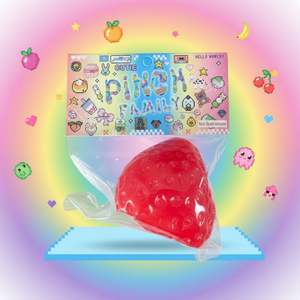 Giocattolo Antistress di Alta Qualità a Forma di Fragola Dolce in Silicone, Divertente Gioco Educativo TPR Taba Squishy - Product Image 2