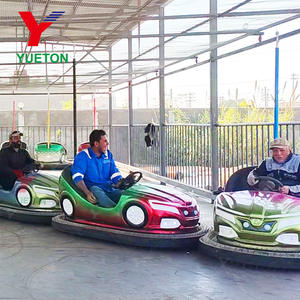 Nuovo Design a tema dorato Bump Car cina produttore per bambini per adulti Fair luna Park cavalca autoscontro elettrico per la vendita - Product Image 3