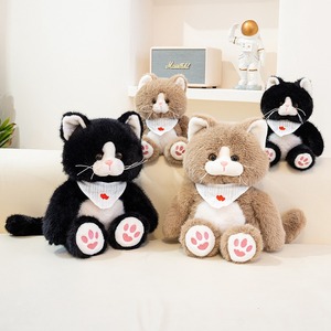 ตุ๊กตาแมวน้อยน่ารัก ขายส่ง ของเล่นตุ๊กตาขนนุ่มพิเศษ ใยฝ้าย PP ปลอดสารพิษ คุณภาพสูง ตกแต่งบ้านสไตล์โกโก้ - Product Image 5