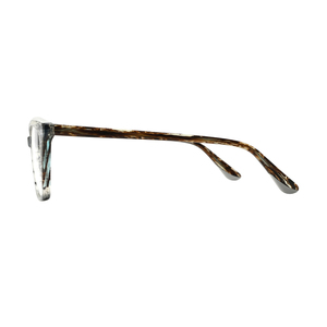 Montatura Ottica Unisex Personalizzabile con Logo, Stile Retrò <span class=keywords><strong>Vintage</strong></span>, in Acetato di Lusso, Resistente, con Lenti PC Bloccanti, Vendita all'Ingrosso - Product Image 3