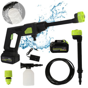 Portatile <span class=keywords><strong>24V</strong></span> al litio Wireless lavatrice per auto ODM pistola ad alta pressione a getto d'acqua potente strumento di lavaggio auto senza fili - Product Image 4