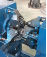 Machine automatique de laminage à froid à grande vitesse 3 barres d'armature en acier nervuré