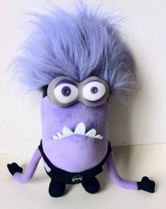 ตุ๊กตาอนิเมะมินเนี่ยนสีม่วงสุดฮิต ของเล่นเด็กชายตัวเล็ก ยัดใยฝ้าย PP สำหรับเด็กอายุ 5-7 ปี ของขวัญตุ๊กตานุ่มนิ่ม - Product Image 6