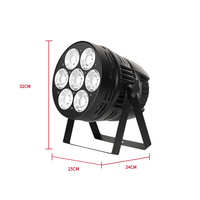 Shangcheng – lumière de scène professionnelle, nouveau design 350W 2 en 1 DMX512 LED COB par 7 eye LED Par