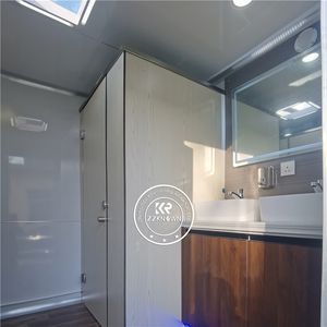 Baño Portátil Moderno y Ecológico para Exteriores, Ducha de Acero Inoxidable para Caravana, Inodoro Móvil de Lujo para Remolque - Product Image 3