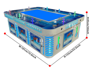 เครื่องเกมยิงปลา QIQU รุ่นยอดนิยม 8 ผู้เล่น ขนาด 55 นิ้ว Ocean King 3 Plus พร้อมรางวัล สำหรับผู้ใหญ่ เหมาะสำหรับห้องเกม - Product Image 4