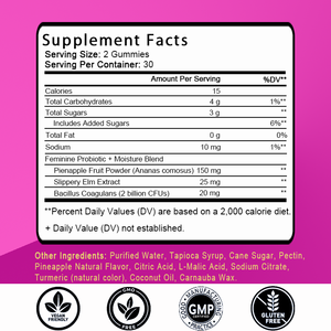 OEM/ODM ผลิตภัณฑ์ขายดี กัมมี่รูปแมวน่ารัก ช่วยเพิ่มความชุ่มชื้นและโปรไบโอติกสำหรับผู้หญิง บำรุงสุขภาพช่องคลอด ปรับสมดุลค่า pH ลดกลิ่นไม่พึงประสงค์ - Product Image 2