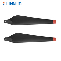 Hélices de drone 3390 CW CCW, pales d'hélice noires en nylon PA6 + fibre de carbone pour accessoires de remplacement de drones DJI T20