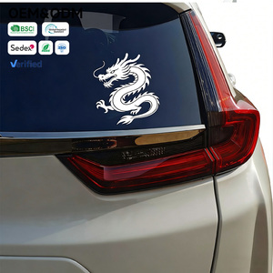 Pegatinas <span class=keywords><strong>Doge</strong></span> Impresas Personalizadas para Autos, Calcomanía de Vinilo Resistente a la Intemperie para Vehículos - Product Image 1