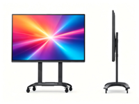 Écran tactile interactif intelligent professionnel 4K couleur pour conférences, animations graphiques pour magasins de détail et bureaux