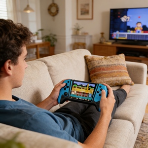 Pro Grade Mini Portable <strong>Game</strong> Consoles Sturdy Gaming Console Tv for TV Connection Home Leisure and <strong>Family</strong> Big Screen Play - Product Image 1