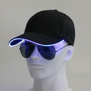 Casquette de baseball lumineuse personnalisée avec logo imprimé, cadeaux promotionnels originaux pour fêtes, casquette lumineuse à la mode, casquette LED qui brille dans le noir - Product Image 3