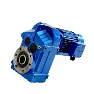 F Series parallel shaft textile industry helical gearboxes speed reducers