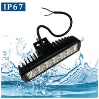 Lampe de travail mini haute qualité 1180LM DC9/32V, éclairage auxiliaire pour véhicules et machines, projecteur LED pour tout-terrain et chariots élévateurs