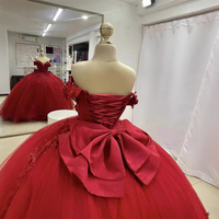 Robe de mariée de luxe personnalisée bordeaux coupe sirène/trompette longueur ras du sol en satin avec détails illusion et traîne, Nouvelle Arrivée pour AliExpress