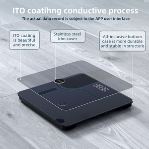 Độc Đáo Tùy Chỉnh Kỹ Thuật Số Thông Minh Quy Mô Phòng Tắm Với Wi-Fi <span class=keywords><strong>Bluetooth</strong></span> Cơ Thể Chất Béo Nước Nội Dung Thử Nghiệm 180Kg Công Suất Hộ Gia Đình - Product Image 5