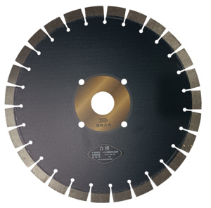420/50/20mm migliori denti segmentati disco da taglio circolare lama diamantata per tagliare la pavimentazione in ciottoli - Product Image 1