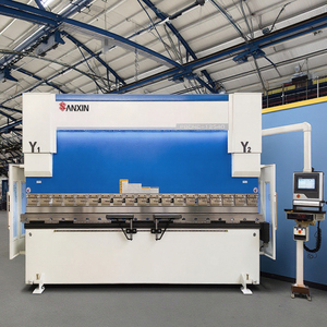 Sanxin thông minh thủy lực CNC Báo Chí phanh 200t 160t 125t kim loại Báo Chí phanh 4 mét 6 + 1 trục thép không gỉ máy uốn - Product Image 6