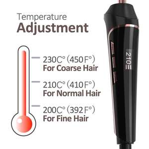 <span class=keywords><strong>Fer</strong></span> à friser professionnel de 10 mm, <span class=keywords><strong>petit</strong></span> <span class=keywords><strong>fer</strong></span> à friser professionnel en céramique tourmaline, baril pour cheveux courts, <span class=keywords><strong>fer</strong></span> à friser - Product Image 4