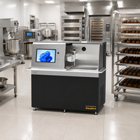 Machine de découpe de pâtisserie au chocolat à jet d'eau