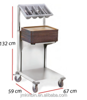 Nouveau chariot de ramassage de stocks auto-nivelant avec plateau cantilever mobile et système d'empilage de paniers pour plateaux