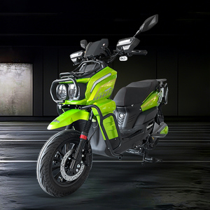 Moto électrique de livraison avec batterie interchangeable 76V30Ah, autonomie de 80 km, vitesse de 70 km/h, cyclomoteur électrique pour la livraison de nourriture avec freins CBS - Product Image 1