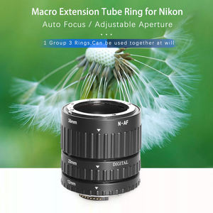 Bague d'adaptation pour monture d'objectif d'action pour appareil photo JS-NK01 Ensemble de bagues d'adaptation photographique Compatible avec Nikon et <span class=keywords><strong>Canon</strong></span> - Product Image 2