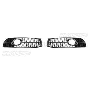 Rejilla de faro antiniebla delantero de coche tipo panal hexagonal para Audi A6 C6 S-Line 2008-2011 4F0807681Q01C 4F0807681Q02C - Product Image 4