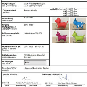 Saut <span class=keywords><strong>abeille</strong></span> enfants jouet sautant animaux jouets gonflables cheval sautant pour tout-petit jouant - Product Image 6
