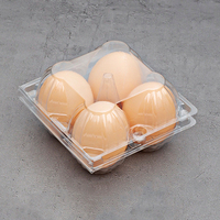 Cartons à œufs en gros, cartons à œufs transparents en plastique vierge, dimensions sécurisées, parfaits pour la ferme familiale