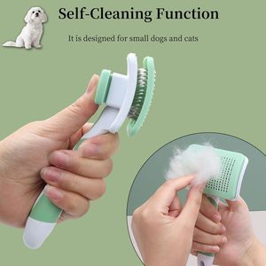 Dog Grooming Kit <b>Pet</b> Slicker <b>Brush</b> Long-Haired Dog Grooming <b>Brush</b> Set Deshedding and Dematting - Product Image 4