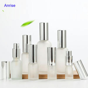 15ml 30ml 50ml 100ml beyaz buzlu cam kozmetik uçucu yağ parfüm <span class=keywords><strong>Serum</strong></span> losyonu gül altın alüminyum pompa sprey şişe - Product Image 4