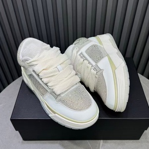 Chaussures de course décontractées pour hommes, confortables, respirantes, à lacets, élastiques, à semelles épaisses, baskets de créateur à la mode - Product Image 4