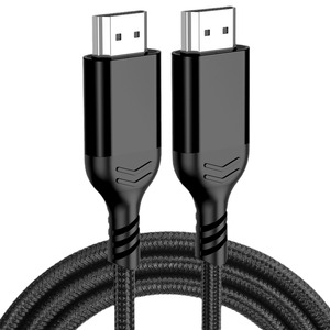 Câble HDMI mâle à mâle 4K 8K, câble vidéo haute définition pour téléphone portable, moniteur d'ordinateur, cuivre sans oxygène noir - Product Image 5