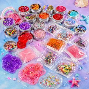 <b>Clear</b> Crystal Slime Putty Toy Transparent <b>Jelly</b> Non Sticky Stretchy Scented Birthday Present Bulk Supplier Can Gift - Product Image 5