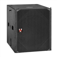 Haut-parleur de conception originale de l'usine haut de gamme JK10BF Sound Line Array System Stage Professional Single 18 Inch Active Subwoofer