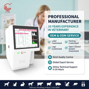 Analizador Hematológico Veterinario de 3 Partes, <span class=keywords><strong>24</strong></span> Parámetros, Contador de Células Sanguíneas CBC para 19 Especies (Perros, Gatos, Caballos), 60 Muestras/Hora - Product Image 2