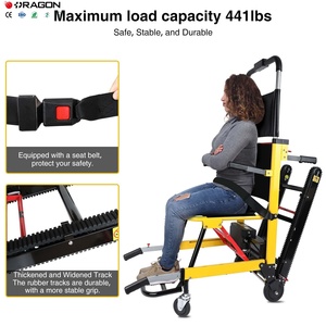 OEM ODM NIEUWE Rolstoel met automatische trapbeklimming Elektrische traplift - Product Image 1