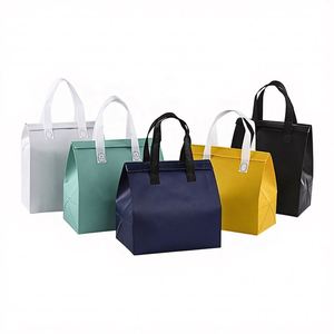 ถุงใส่พิซซ่าแบบไม่ทอสีเหลือง เก็บความร้อนและความสดใหม่ สไตล์เรียบง่าย - Product Image 5