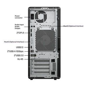 เวิร์กสเตชัน HP Z2 Tower G1i สำหรับองค์กร ปรับแต่งได้ รองรับ CPU Ultra DDR5 หน่วยความจำแบบไฮบริด  สามารถอัปเกรด GPU ได้ เหมาะสำหรับงาน CAD และตัดต่อวิดีโอ - Product Image 5